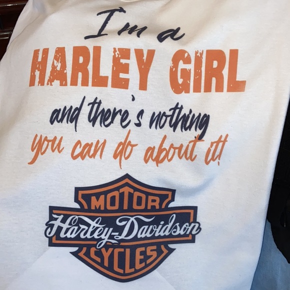 - I'M  A HARLEY GIRL TEE'S - Picture 6 of 8